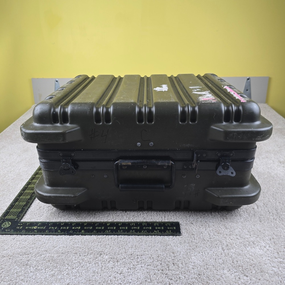 Jensen Tool Case Olive Drab Hard Shell Heavy Duty Field Service Kit Case